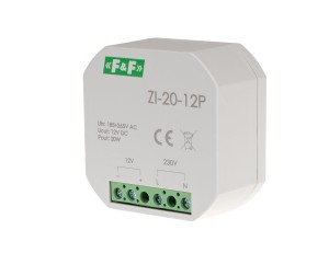 F&F Zasilacz impulsowy 20W do puszki PDT Uwe2024-04-21 21:26:28 | ZI-20-12P