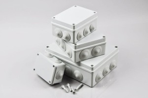 PAWBOL Puszka hermet.100x100x50 z/dł S-BOX 106 | 013.46