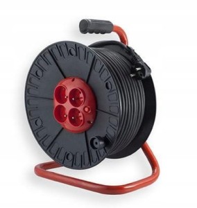 Elgotech Przedłużacz bębnowy 4xz/o OW 3x1.5 30mb | PZB-40-30G