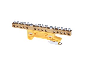 Pokój ZO-2107 na TS-35 Zacisk ochr. żółty A14-2131