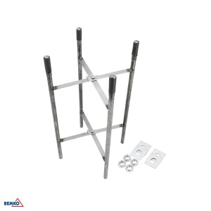 BEMKO KOTWA FUNDAMENTOWA DO SŁUPA OŚWIETLENIOWEGO 160X160MM | C84-SSO-AKF-160