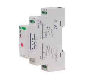 F&F Przekażnik bistabilny z wyłacznik.czas.BIS-413