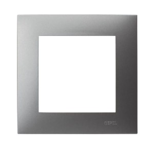 Ospel Szafir R-1Z/70 Ramka pojedyncza szara