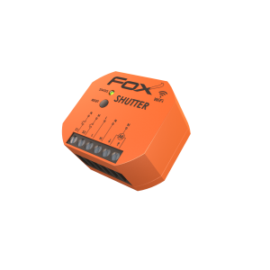 FOX Shutter  Sterowik rolet 230V Wi-Fi2024-04-21 21:26:04 | WI-STR1S2-P