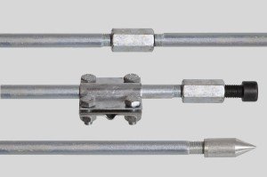 PAWBOL Uziom składany kpl.OC 2x1.5m.galw. R.8055G | R.8055A