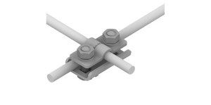 AN-KOM Złącze przeloto poj-krzyż. 2xM8  AN-01A/OG/2024-04-20 09:06:55 | A191008