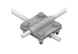 AN-KOM Złącze krzyżowe małe B=30mm 2-płytki 4xM62024-04-20 09:10:08 | A191064