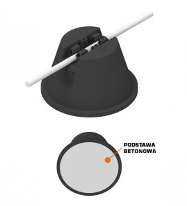 AN-KOM Uchwyt betonowy w tworzyw, podst.bet.AN-11D2024-04-20 09:10:15 | B931504