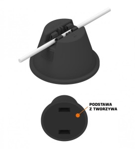 AN-KOM Uchwyt betonowy w tworzywie /TB/  B931516