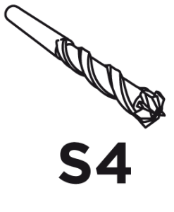 Wiertło do betonu SDS Plus, 10 x 260 mm, S4, quatr2024-04-22 09:00:09 | 57H428