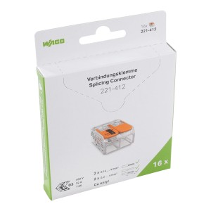 WAGO Złączka Compact 221-412 / 995-0162024-04-22 06:10:07 | 221-412/995-016