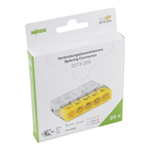 Wago Złączka do przew. jednodr. 5-torowa2024-04-22 06:20:05 | 2273-205/995-020