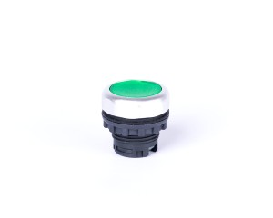 NOARK Ex9P1 FI g Główka z przycisk płas. ziel. | 105619