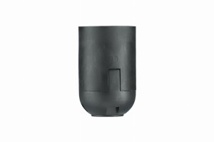 PAWBOL Oprawka termoplast.E27 b/koł.czar.  D.3005