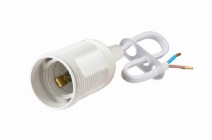 PAWBOL Oprawka termoplast.E27 -6 z przewod. | D.3006MA