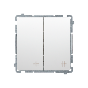 Kontakt-Simon Basic Łącznik krzyż. podw. biały | BMW7/2.01/11