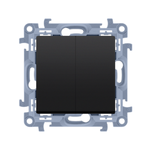 Simon 10 Łącznik  CW5C.01/49  Łącznik  świecznikowy czarny