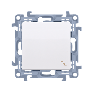 Simon10 Łącznik schodowy biały bezgwintowy  | CW6C.01/11