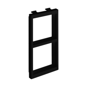 Adapter CIMA 2xK45 poziomo grafit S66/14