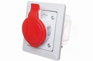 Gniazdo GSP-16A/5 skoś p/t.IP44 Elektromet  921850