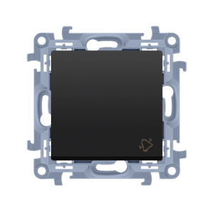 Simon 10 Przycisk dzwonkowy mod. czarny | CD1.01/49
