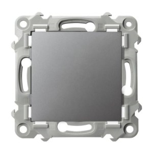 Ospel Szafir Zaślepka do ramki Szary mat Z-1Z/m/70