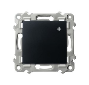 Łącznik krzyżowy  CZARNY METALIK SZAFIR | ŁP-4Z/m/33