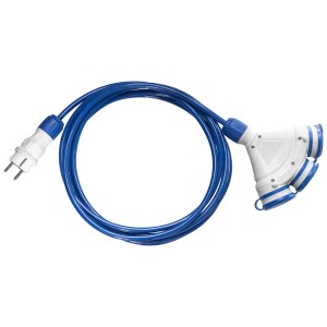 PlastRol Przedłużacz budowlany przewód w oponie poliuretanowej PS-X3/44S/10M/3X1,5/H07BQ-F | W-01199