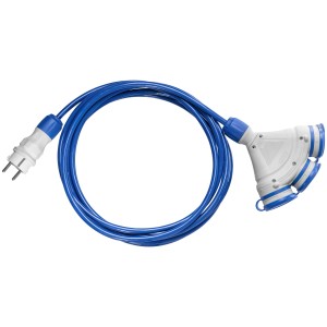 PlastRol Przedłużacz budowlany przewód w oponie poliuretanowej PS-X3/54/15M/3X1,5/H07BQ-F | W-98995