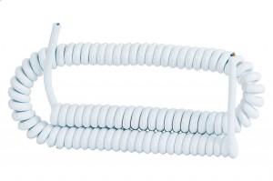 Sznur spiralny 05VVH8-F 3x1,5 (5m) biały | F5.0042