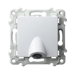 Ospel seria Szafir Przyłącze kablowe kolor biały  | GPPK-1Z/m/00