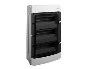 Plast. obudowa instal., natynk., IP65, 4 rzędy, 4x12 modułów PHS 48T | 110814