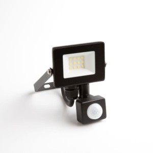 ECO LIGHT Naświetlacz LED 10W 4000K 900lm PIR IP65 | EC79878