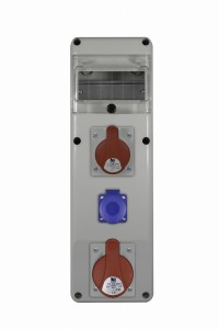 PAWBOL R-BOX SLIM 6S;1x32/5 1x16/5 1x250V IP44 | B.SLIM-6S-1