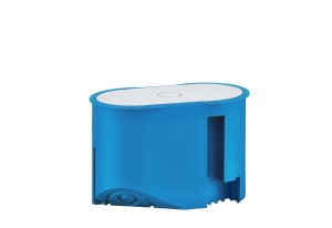 SIMET Puszka Z2x32 niebieska kinkietowa p/t | 34011203