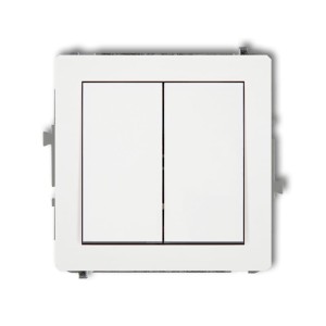 Karlik DWP-2 Łącznik świecznikowy biały Deco