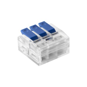 Złączka instalacyjna zaciskowa 3-przewodowa; na dowolny przewód 0,75-4mm²; IEC 450V/32A; 10 szt. | OR-SZ-8017/3/10
