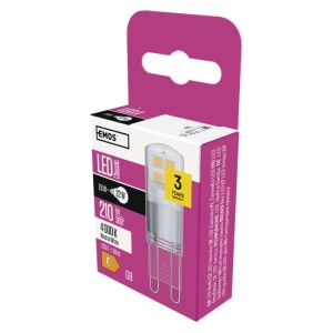 Emos  Żar. LED CLS JC 1,9W(21W) 210lm G9 NW | ZQ9527