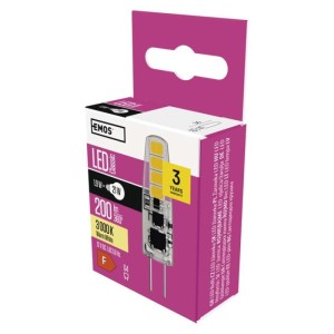 Emos Zarówka LED CLS JC A++ 2W G4 WW  ZQ8620