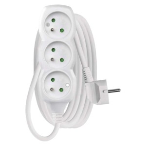 Emos Przedłużacz z uziemieniem 3G 3x1.5mm  P0313R