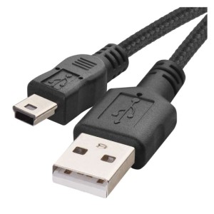 EMOS PRZEWÓD  USB 2.0 A/M-MINI B/M 2M CZA | SM7009BL