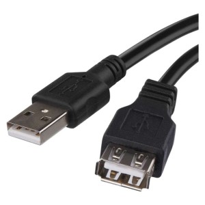 Emos Przewód USB 2.0 A/M-A/F 2M | S70201