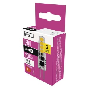 Emos Zarówka LED CLS JC A++ 2W G4 NW  ZQ8621
