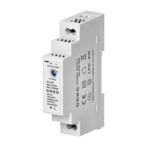 Zasilacz na szynę DIN 24VDC, 0,63A, 15W, szerokość 1 moduł | OR-PSU-1646