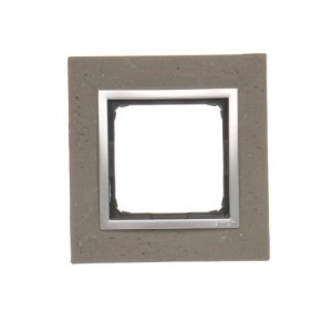 Ramka 1x DRN1/96  beton MOKRA ROB