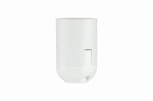 PAWBOL Oprawka termoplast.E27 b/koł biała  D.3005B