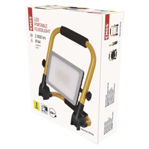 Emos Naświetlacz LED  przenośny 31W 2800lm 4000K | ZS3332