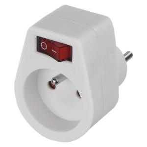 Emos Gniazdko 230V z wyłącznikiem NFS-034 | P0027
