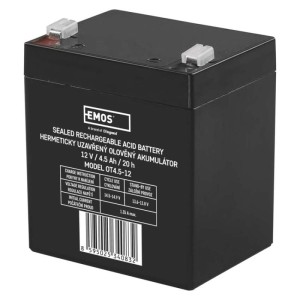 Emos Akumulator AGM 12V 4,5Ah Fast 4,7mm   B9653