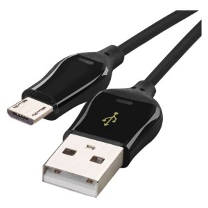 Emos USB 2,0 A/M - micro B/M 1m CZARNY  SM7004B